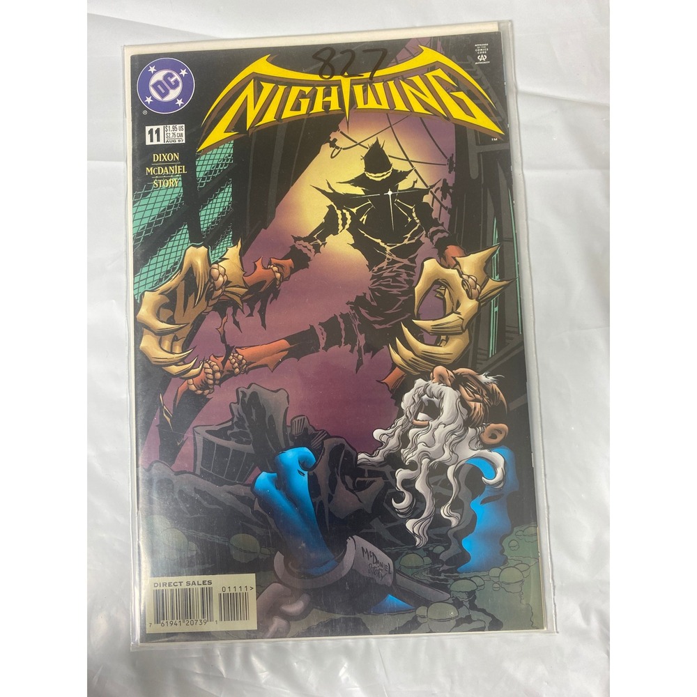 Nightwing 11 DC Comics August 1997‎ Chuck Dixon Scott McDaniel Scarecrow Cover
